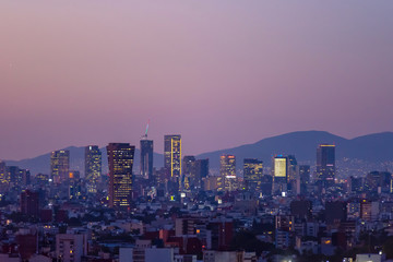 Mexico city Skyline