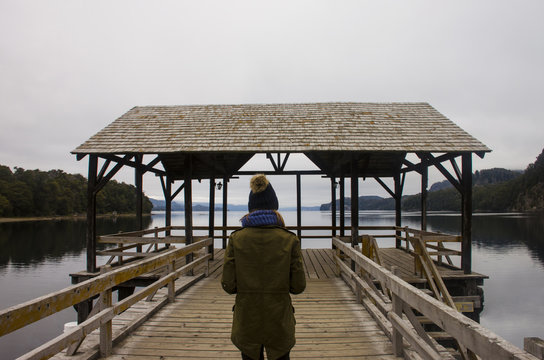 Muelle techado
