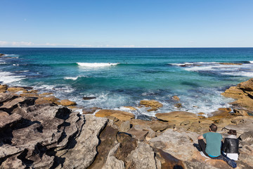 Bronte Beach, which is is located 7 kilometres east of the Sydney central business district.
