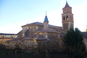 Fototapeta na wymiar Luco de Jiloca, pueblo de Calamocha, en el Jiloca, provincia de Teruel, Aragón (España)