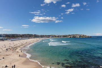 Fototapeta na wymiar Bondi beach in Sydney, New South Wales, Australia