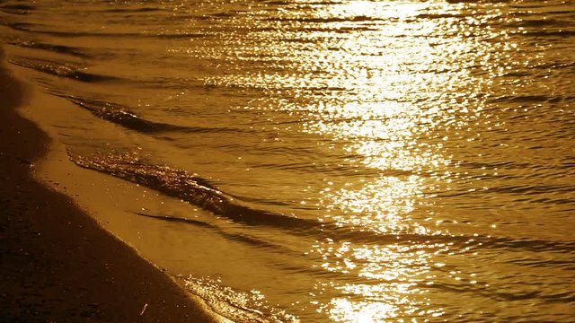 野洲市からのの琵琶湖の夕景