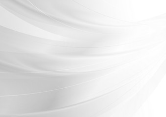 White grey minimal modern abstract waves background