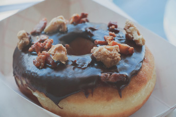 Bacon Maple Donuts
