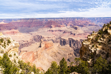 Fototapeta na wymiar South rim of Grand Canyon