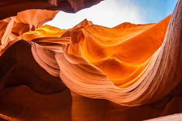 Printed roller blinds Brown Lower Antelope Canyon