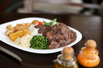 Feijoada, the Brazilian typical food