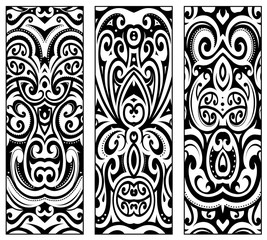 Polynesian ethnic style ornaments