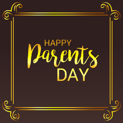 Happy Parents Day.