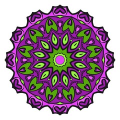 Vector mandala, Floral mandala. Oriental mandala. Vintage decorative elements. Vector illustration. It is super vector illustration.