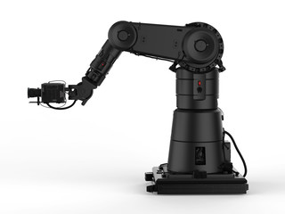 black robotic camera