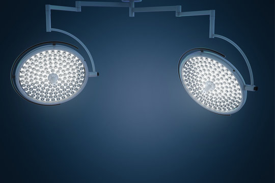 surgery lights or medical lamps