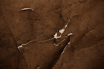 surface of old leather.