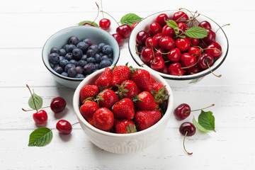 Fresh summer berries