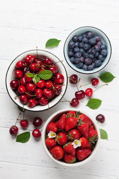 Fresh summer berries