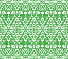modern pattern of geometric ornament. Seamless vector illustration. for interior design, printing, wallpaper.