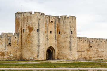 Fortifications of Aigues-Mortes town, France