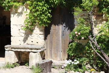 Porte ancienne à la citadelle de blaye