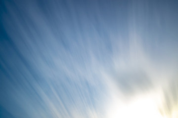 Abstrakte Wolkenformation