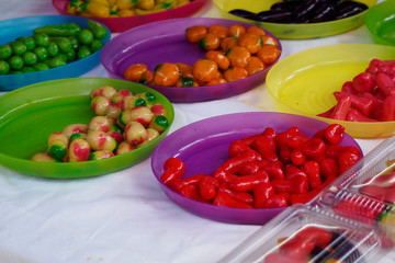 Deletable imitation fruits