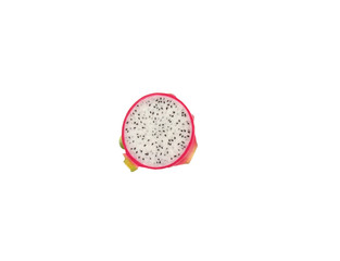 Dragon fruit half single white