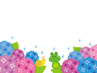 Hydrngea flame illustration