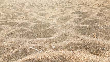 beach sand sea in preveza greece