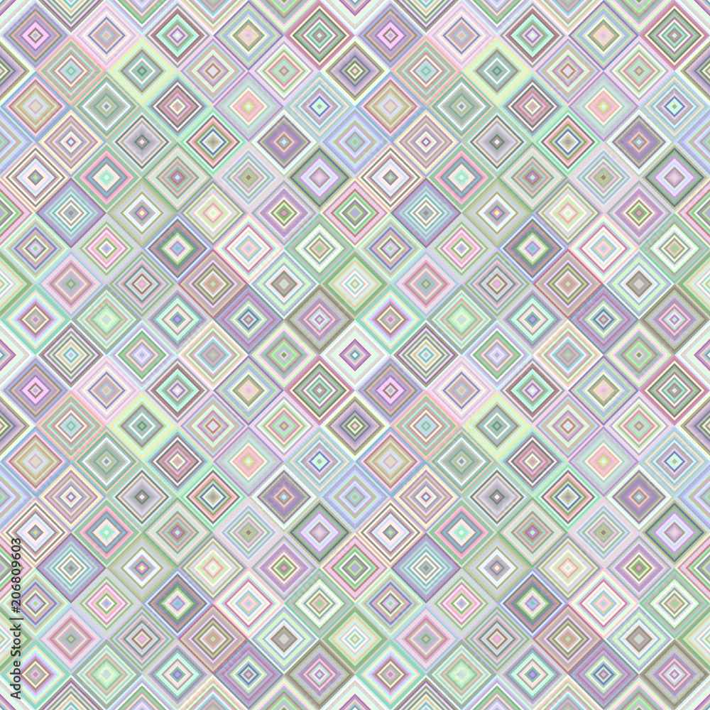 Poster abstract diagonal square pattern background - seamless graphic design