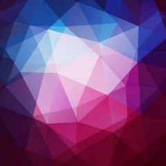 Colorful geometric background with triangle pattern - eps10