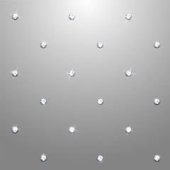 Diamonds on light gray background