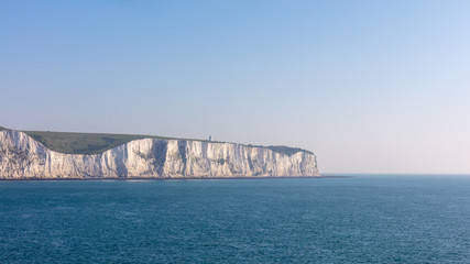 The White Cliffs of Dover From the Sea.