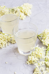 Elderflower lemonade
