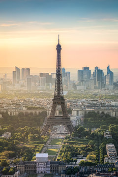 Fototapeta Wieża Eiffla w Paryżu, Francja