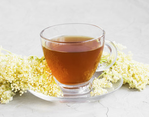 Elderflower tea