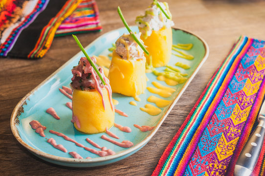 Causa Traditional Peruvian Food