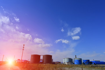 The oil tank