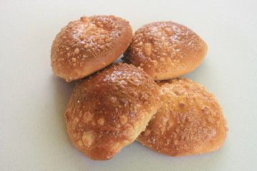 Frische Apfeltaschen