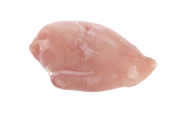 fillet of chicken isolated