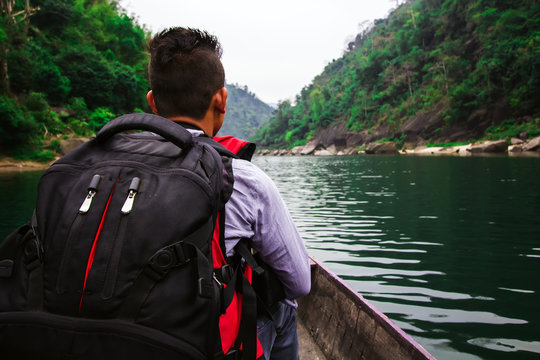 Tourist at Shnongpdeng, Tourist Destination, India