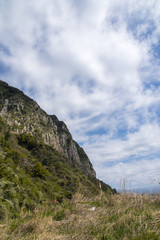 Sanbang Mountain in Jeju Island, South Korea.