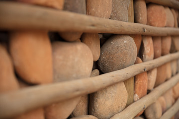 Houses with Stone walls - Limpopo National Park - Mozambique
