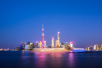 Obraz na płótnie Canvas panoramic city skyline in china