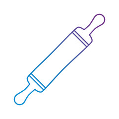 bakery roller isolated icon vector illustration design