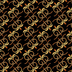 art deco golden elegant decoration abstract texture pattern vector illustration
