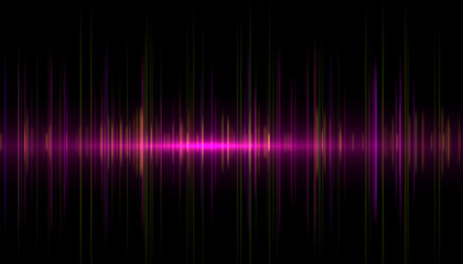frequency audio music equalizer digital .digital music player waveform, hud for sound technology or...