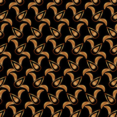 art deco golden elegant decoration abstract texture pattern vector illustration