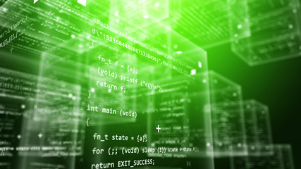 Digital Program Cubes in Green Space