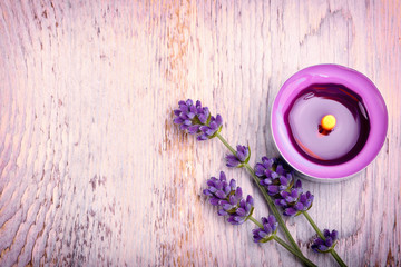 Obraz na płótnie Canvas Alternative Medizin - Lavendel