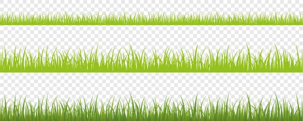 Foto op Plexiglas grüne wiese hintergrund 3er Set © krissikunterbunt