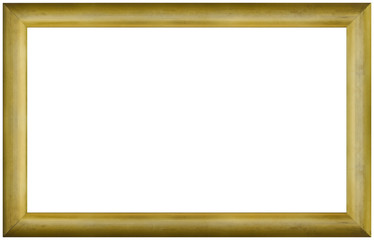 Old Golden Frame Cutout